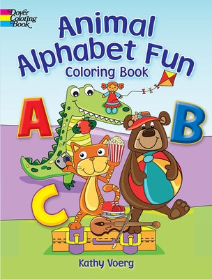 Animal Alphabet Fun Coloring Book by Voerg, Kathy