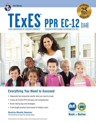 TExES Ppr Ec-12 (160) Book + Online by Newman, Beatrice Mendez