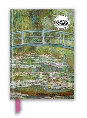 Claude Monet: Bridge Over a Pond of Water Lilies (Foiled Blank Journal) by Flame Tree Studio