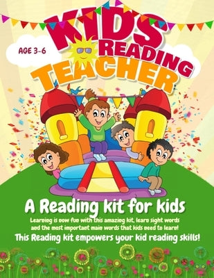 Kid's reading teacher: sight words reading and learning, activity book for kids ages 3-5 years, kindergarten, pre-k, learn reading in a fun w by Personalized Gifts, Jojo's