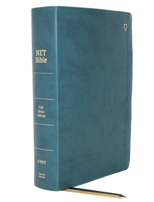 Net Bible, Full-Notes Edition, Leathersoft, Teal, Comfort Print: Holy Bible by Thomas Nelson