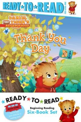 Daniel Tiger Ready-To-Read Value Pack: Thank You Day; Friends Help Each Other; Daniel Plays Ball; Daniel Goes Out for Dinner; Daniel Feels Left Out; D by Various
