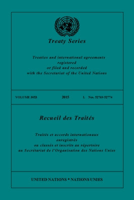 Treaty Series 3053 by United Nations