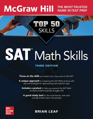 Top 50 SAT Math Skills, Third Edition by Leaf, Brian