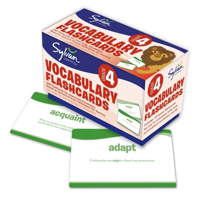 4th Grade Vocabulary Flashcards: 240 Flashcards for Improving Vocabulary Based on Sylvan's Proven Techniques for Success by Sylvan Learning