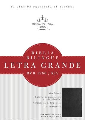 Biblia Bilingue Letra Grande-PR-Rvr 1960/KJV by B&h Espa&#241;ol Editorial