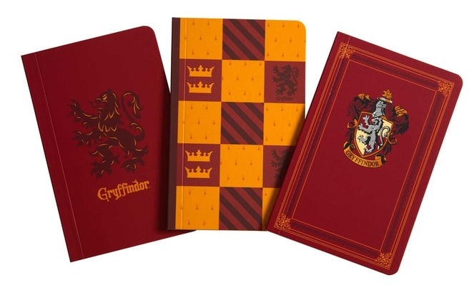 Harry Potter: Gryffindor Pocket Notebook Collection (Set of 3) by Insight Editions
