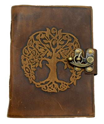 Soft Leather Tree of Life Journal by Fantasy Gifts