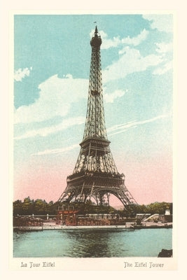 Vintage Journal Eiffel Tower and Seine by Found Image Press