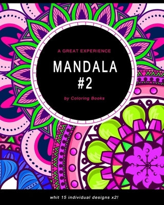 Mandala: Coloring Book For Adults, Fun, Easy and Relaxing Mandalas Coloring Pages by Books, Coloring