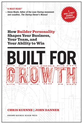 Built for Growth: How Builder Personality Shapes Your Business, Your Team, and Your Ability to Win by Kuenne, Chris