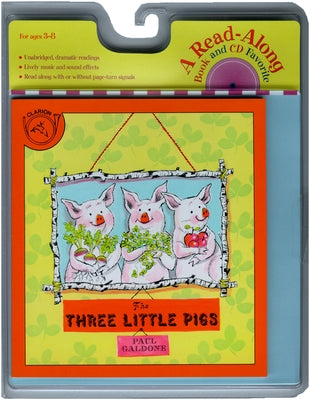 The Three Little Pigs Book & CD [With CD (Audio)] by Galdone, Paul