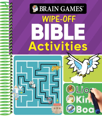 Brain Games Wipe-Off: Bible Activities by Publications International Ltd