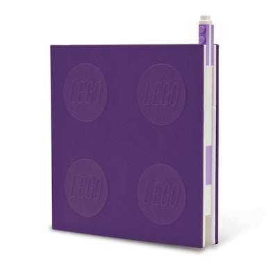 Lego 2.0 Locking Notebook with Gel Pen - Lavender by Santoki