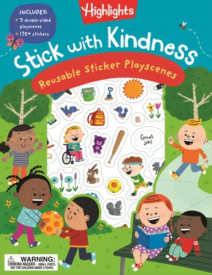 Stick with Kindness Reusable Sticker Playscenes by Highlights