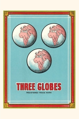 Vintage Journal Three Globes by Found Image Press