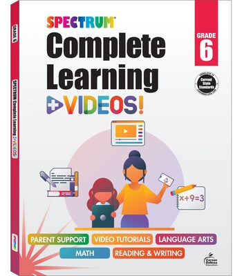 Spectrum Complete Learning + Videos Workbook by Spectrum