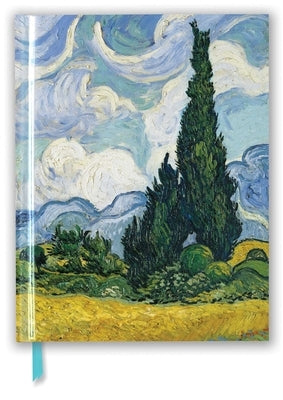 Vincent Van Gogh: Wheat Field with Cypresses (Blank Sketch Book) by Flame Tree Studio