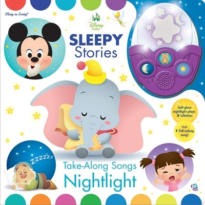 Disney Baby: Sleepy Stories Take-Along Songs Nightlight Sound Book: Take-Along Songs Nightlight by Wage, Erin Rose
