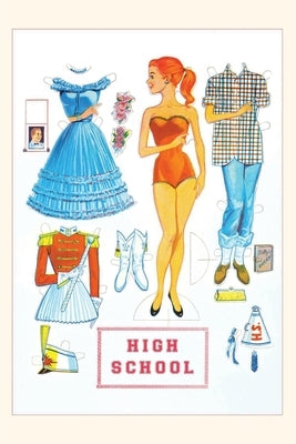 Vintage Journal High School Paper Doll by Found Image Press