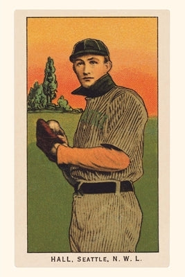 Vintage Journal Early Baseball Card, Clyde Hall by Found Image Press