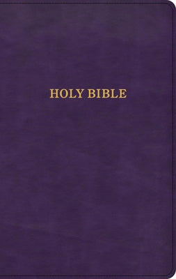 KJV Thinline Reference Bible, Purple Leathertouch by Holman Bible Publishers