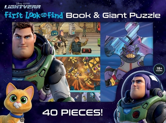 Disney Pixar Lightyear: First Look & Find Book & Giant Puzzle by Tondora, Judit