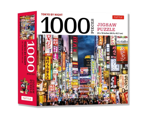 Tokyo by Night - 1000 Piece Jigsaw Puzzle: Tokyo's Kabuki-Cho District at Night: Finished Size 24 X 18 Inches (61 X 46 CM) by Tuttle Publishing