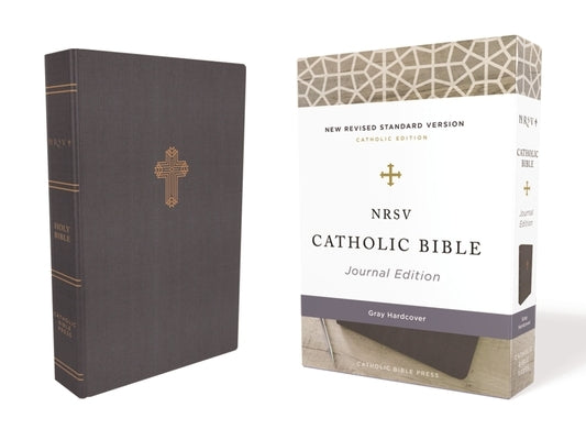 Nrsv, Catholic Bible, Journal Edition, Cloth Over Board, Gray, Comfort Print: Holy Bible by Catholic Bible Press
