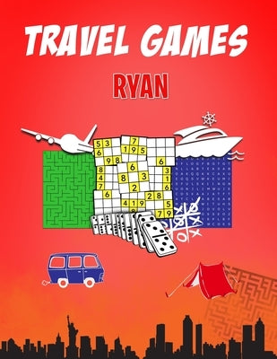 Ryan Travel Games: Fun Puzzle Books for Kids Activity and On The Go Travel by Master Puzzles