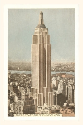 Vintage Journal Empire State Building, New York City by Found Image Press