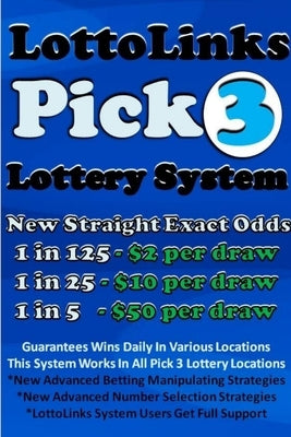 LottoLinks Pick 3 Lottery System by Lottolinks