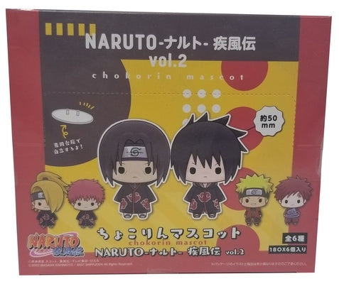 Chokorin Mascot Naruto Vol. 2 Box/6 by Bandai