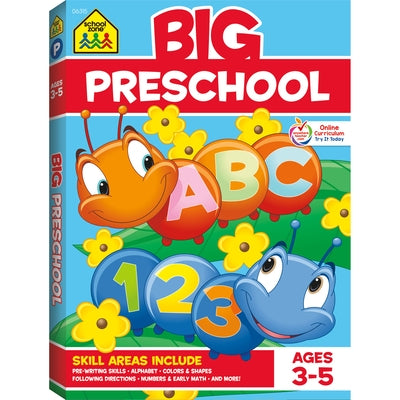 School Zone Big Preschool Workbook by Zone, School