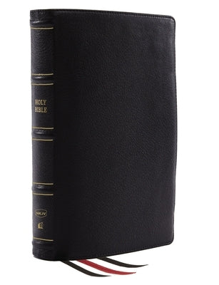 Nkjv, Reference Bible, Classic Verse-By-Verse, Center-Column, Genuine Leather, Black, Red Letter, Comfort Print: Holy Bible, New King James Version by Thomas Nelson