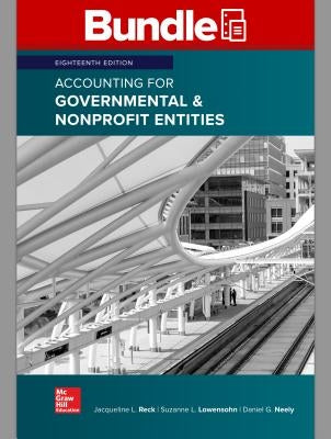 Gen Combo LL Accounting for Governmental & Nonprofit Entities; Connect Access Card by Reck, Jacqueline L.