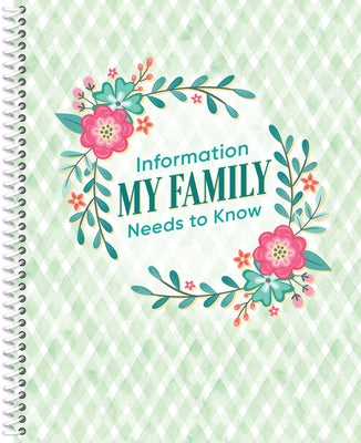 Information My Family Needs to Know Organizer by New Seasons