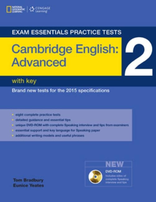 Exam Essentials: Cambridge Advanced Practice Tests 2 W/O Key + DVD-ROM by Osbourne, Charles