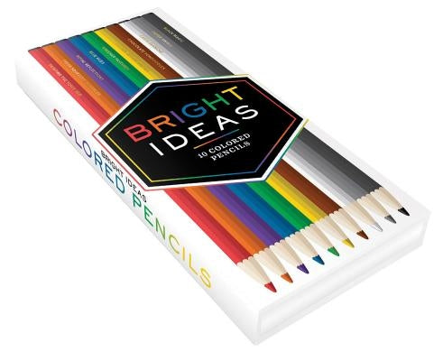 Bright Ideas Colored Pencils: (Colored Pencils for Adults and Kids, Coloring Pencils for Coloring Books, Drawing Pencils) by Chronicle Books