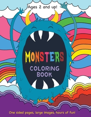 Monsters Coloring Book for Kids Ages 2 and Up! by Books, Engage