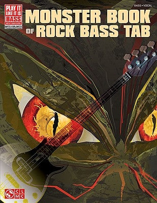 Monster Book of Rock Bass Tab by Hal Leonard Corp