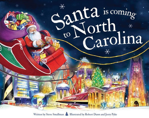 Santa Is Coming to North Carolina by Smallman, Steve