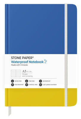 Stone Paper Ukraine Lined Notebook by Stone Paper Solutions Ltd