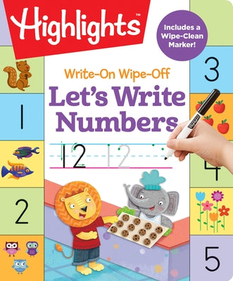 Write-On Wipe-Off Let's Write Numbers by Highlights Learning