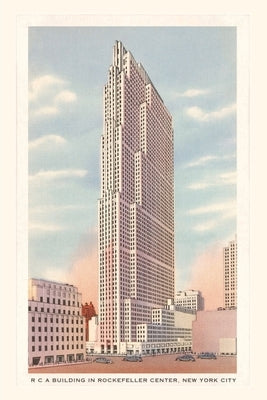 Vintage Journal RCA Building, Rockefeller Center, New York City by Found Image Press