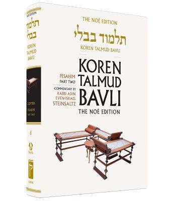 Koren Talmud Bavli, Vol.7: Tractate Pesahim, Part 2: Noe Color Edition, Hebrew/English by Steinsaltz, Adin Even-Israel