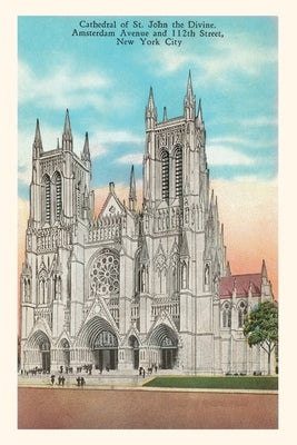 Vintage Journal St. John the Divine Cathedral, New York City by Found Image Press