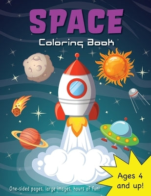 Space Coloring Book for Kids Ages 4-8! by Books, Engage