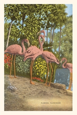 Vintage Journal Flamingos, Florida by Found Image Press