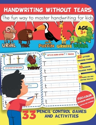 Handwriting Without Tears: The Fun Way to Master Handwriting For Kids by Scholes, John
